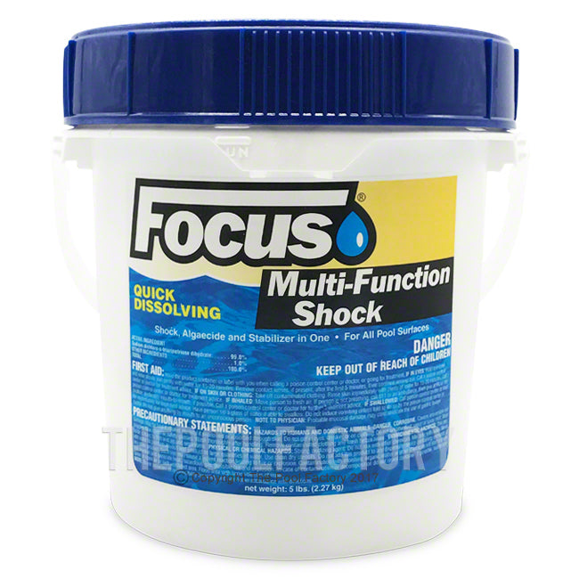 Focus Multi Function Shock 5lbs - Quick Dissolving – The Pool Factory