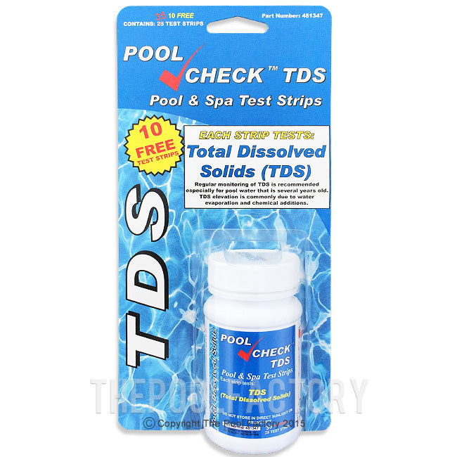 Pool Check TDS Test Kit (35 Strips)