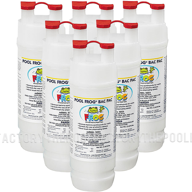 Pool Frog Chlorine Bac Pac - 6 Pack - Model 5051