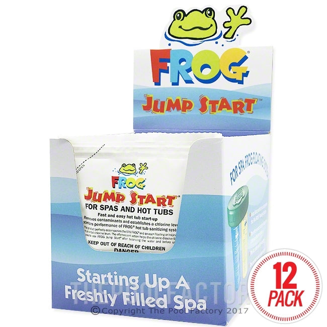 Frog Jump Start for Spas & Hot Tubs - 1.5oz. Bags - 12 Pack