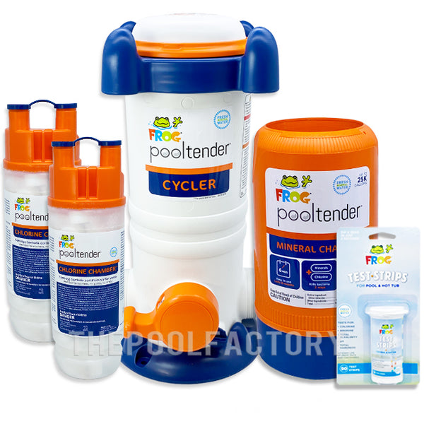 Frog Pool Tender Fresh Mineral Water System Package - Pool