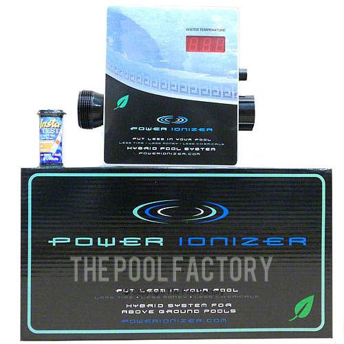 Power Ionizer Hybrid Sanitizer For Above Ground Pools