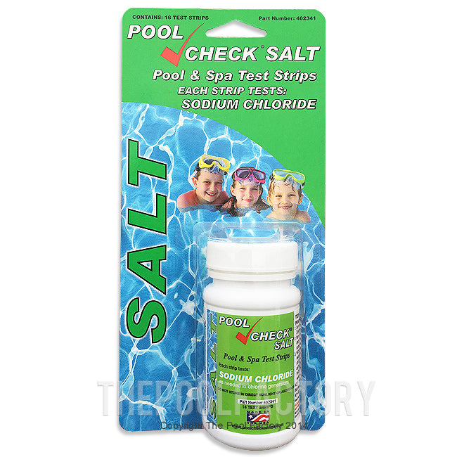 Pool Check Salt Test Kit (16 Strips)
