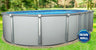 18'x33'x54 Saltwater Aurora Oval Pool with Resin Composite Wall