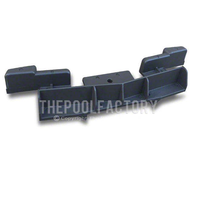 Bottom Straight Side Track Connector for Oval Saltwater LX Pool Models - Back View