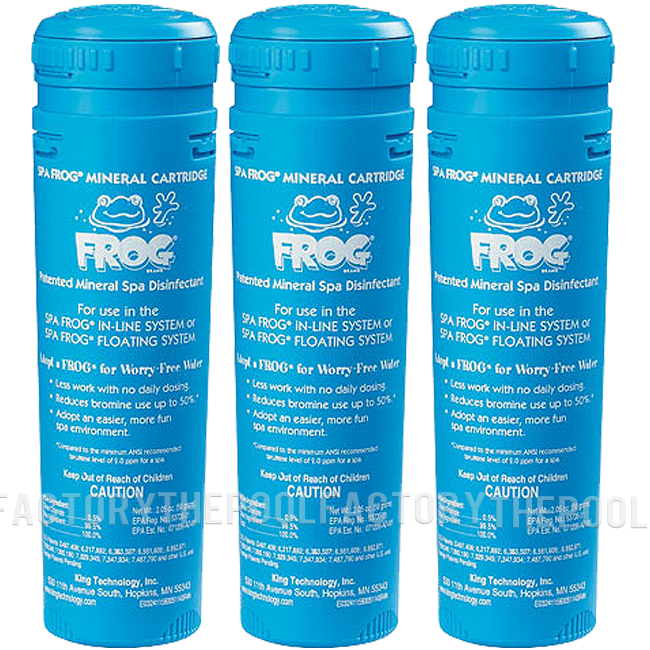 Spa Frog Mineral Cartridge 01-14-3812 - 3-Pack