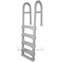 Vinyl Works SLD Snap Lock Resin In Pool Deck Ladder - Grey